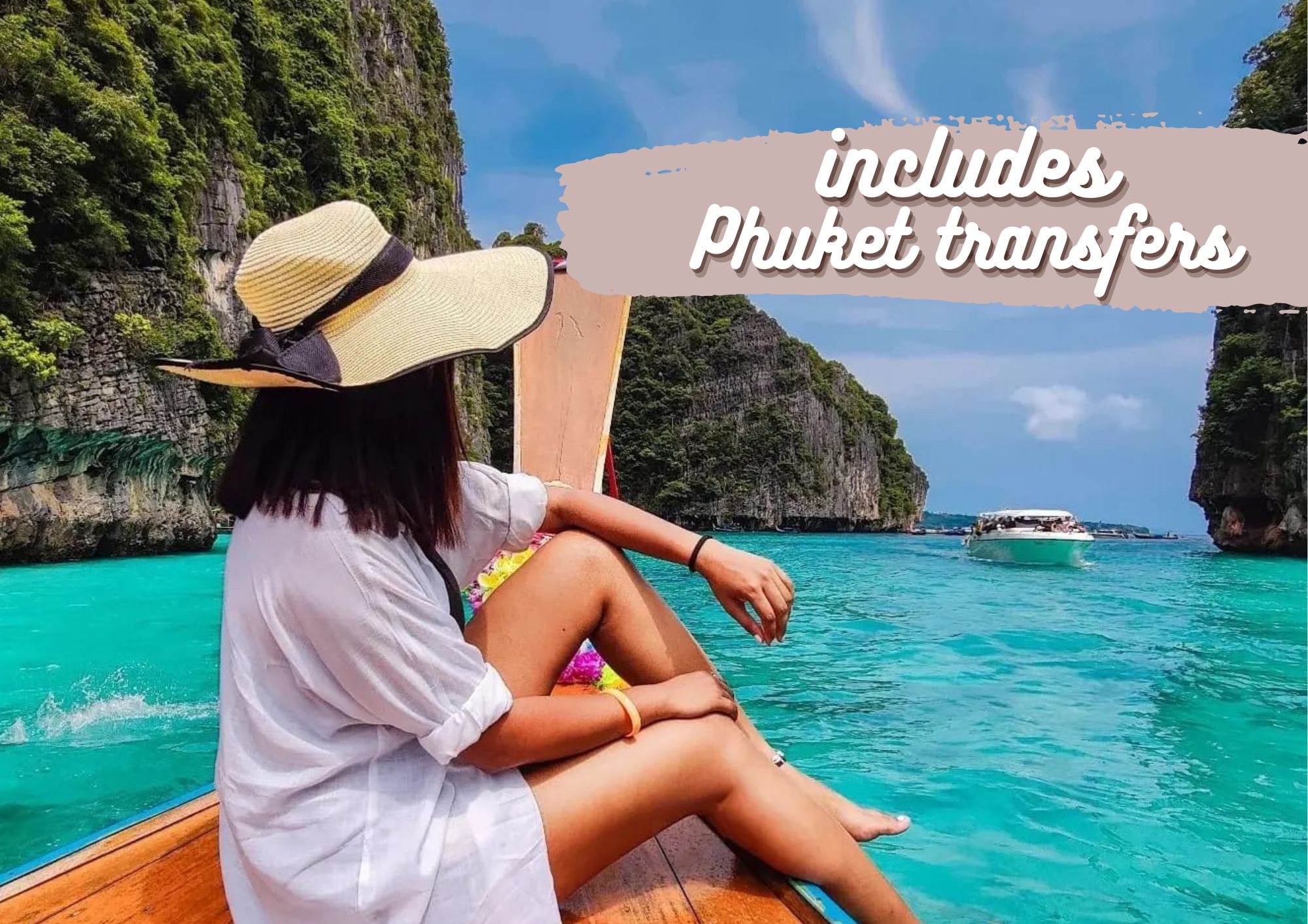 Half Day Phi Phi Lay Package WITH PHUKET TRANSFERS