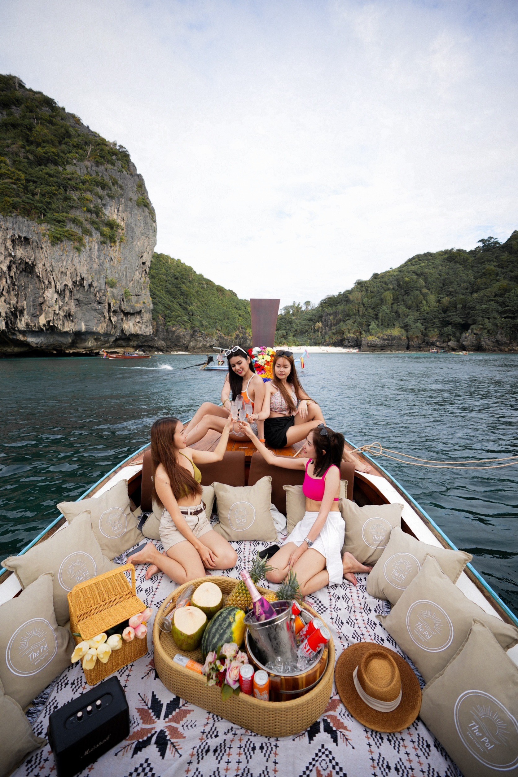 Luxury Long Tail Boat HALF DAY PACKAGE