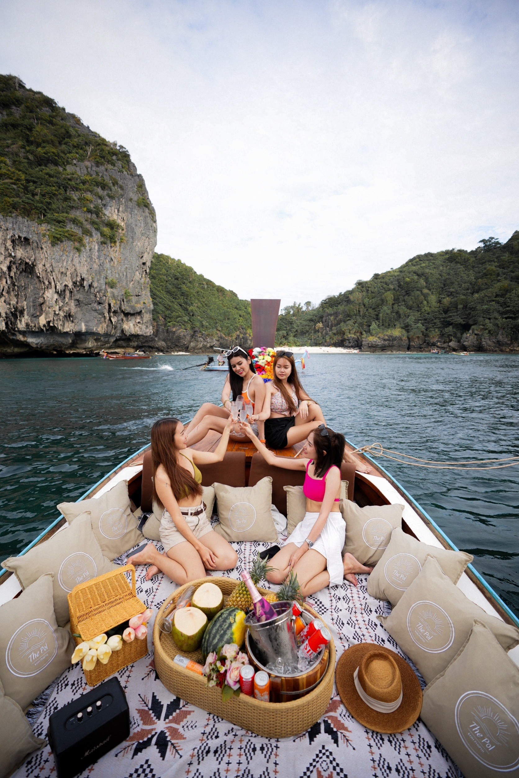 Luxury Long Tail Boat ONE DAY PACKAGE